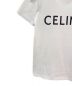 中古・古着 CELINE (セリーヌ) コットンロゴTシャツ ホワイト サイズ:Ｓ　：40000円