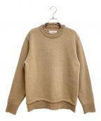 Maison Margielaメゾンマルジェラ）の古着「elbow patch knit（エルボーパッチニット）」｜ベージュ