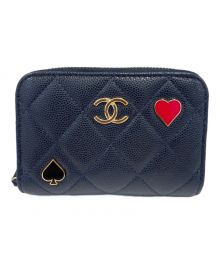 CHANEL（シャネル）の古着「コインケース」｜ネイビー