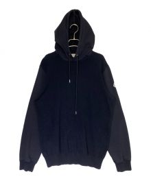 MONCLER（モンクレール）の古着「GIROCOLLO TRICOT/パーカー」｜ネイビー