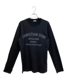 Dior（ディオール）の古着「アトリエロゴロングTシャツ」｜ブラック