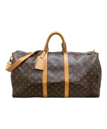 LOUIS VUITTON（ルイ ヴィトン）の古着「キーポル・バンドリエール55 トラベルバッグ」