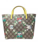 GUCCIグッチ）の古着「GUCCI×ヒグチユウコ　GG Supreme Handbag（GGスプリームハンドバッグ）」