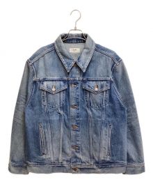 CELINE（セリーヌ）の古着「Union wash oversized denim jacket（ユニオンウォッシュオーバーサイズデニムジャケット）」｜インディゴ