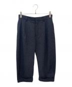 DEUXIEME CLASSEドゥーズィエム クラス）の古着「FLANNEL CURVY PANTS」｜グレー