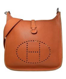 HERMES（エルメス）の古着「EVELYNE I/ Shoulder Bag（エヴリン アン/ショルダーバッグ）」｜オレンジ