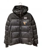 BURBERRY LONDONバーバリーロンドン）の古着「Logo Design Down Jacket(ロゴデザインダウンジャケット)」｜ブラック