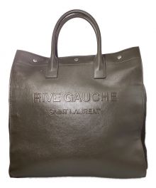 Saint Laurent Paris（サンローランパリ）の古着「Rive Gauche tote bag (リヴゴーシュトートバッグ)」｜オリーブ