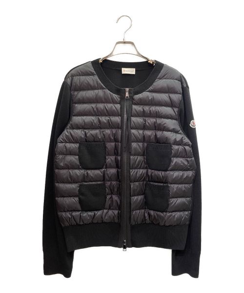 MONCLER（モンクレール）MONCLER (モンクレール) CARDIGAN/ダウンカーディガン ブラック サイズ:XLの古着・服飾アイテム