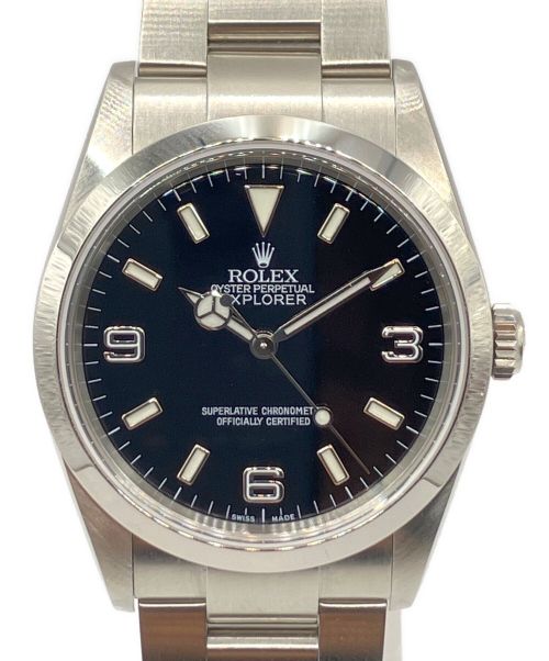 ROLEX（ロレックス）ROLEX (ロレックス) エクスプローラーⅠRef.14270 ブラック サイズ:36の古着・服飾アイテム