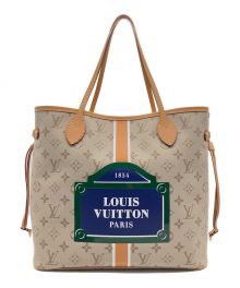 LOUIS VUITTON（ルイ ヴィトン）の古着「モノパナム ネヴァーフル MM トートバッグ 」｜ベージュ