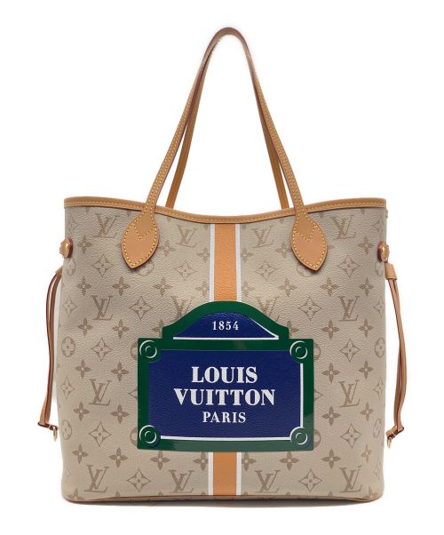 LOUIS VUITTON（ルイ ヴィトン）LOUIS VUITTON (ルイ ヴィトン) モノパナム ネヴァーフル MM トートバッグ  ベージュ サイズ:MMの古着・服飾アイテム