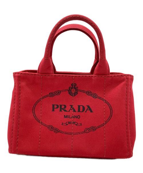 PRADA（プラダ）PRADA (プラダ) カナパ ファブリック ハンドバッグの古着・服飾アイテム