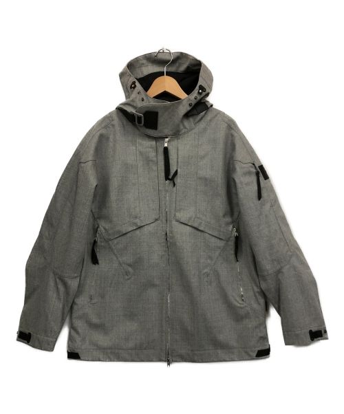 POLEWARDS（ポールワーズ）POLEWARDS (ポールワーズ) WATER PROOF WOOL ジャケット ライトグレー サイズ:Lの古着・服飾アイテム