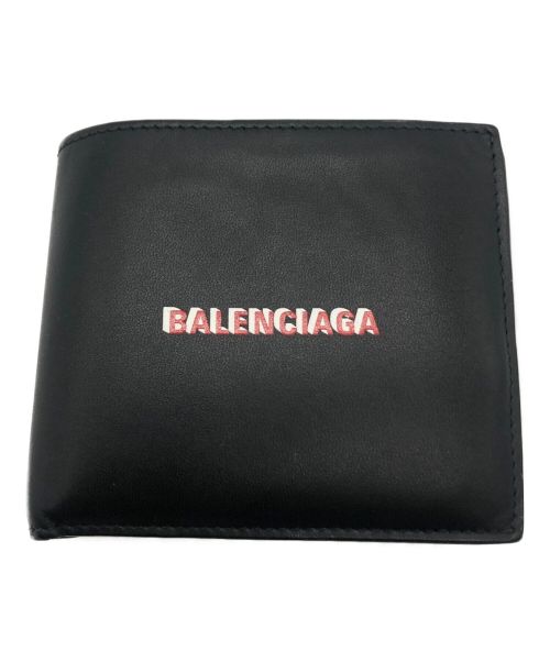 BALENCIAGA（バレンシアガ）BALENCIAGA (バレンシアガ) 2つ折り財布 ブラックの古着・服飾アイテム