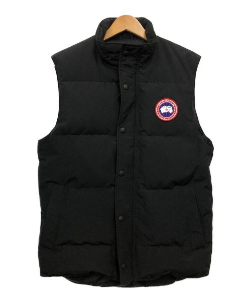 CANADA GOOSE（カナダグース）CANADA GOOSE (カナダグース) ダウンベスト ブラック サイズ:Sの古着・服飾アイテム