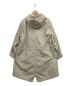 MHL (エムエイチエル) WASHED COTTON NYLONコート ベージュ サイズ:1：12800円