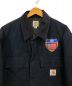 中古・古着 CarHartt (カーハート) ダックジャケット ネイビー サイズ:L：7800円