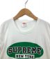 中古・古着 SUPREME (シュプリーム) Tシャツ ホワイト×グリーン サイズ:XL：7800円