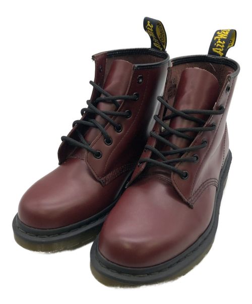 Dr.Martens（ドクターマーチン）Dr.Martens (ドクターマーチン) 6ホールシューズ チェリーレッド サイズ:9UKの古着・服飾アイテム