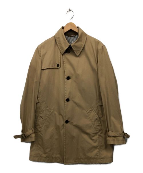 KENT&CURWEN（ケント・アンド・カーウェン）KENT&CURWEN (ケント・アンド・カーウェン) ステンカラーコート カーキ サイズ:LLの古着・服飾アイテム