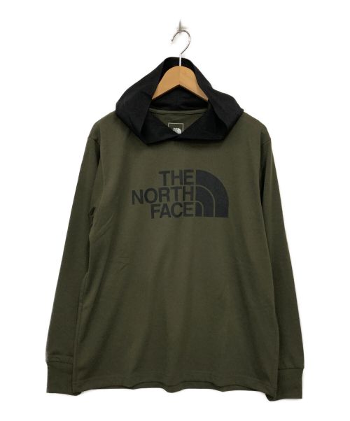 THE NORTH FACE（ザ ノース フェイス）THE NORTH FACE (ザ ノース フェイス) プルオーバーパーカー カーキ サイズ:Mの古着・服飾アイテム