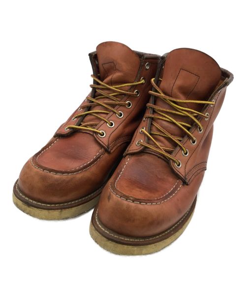 RED WING（レッドウィング）RED WING (レッドウィング) ブーツ レッド サイズ:8Dの古着・服飾アイテム