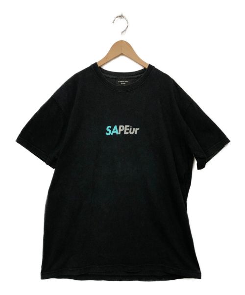 SAPEur（サプール）SAPEur (サプール) Tシャツ ブラック サイズ:XXLの古着・服飾アイテム