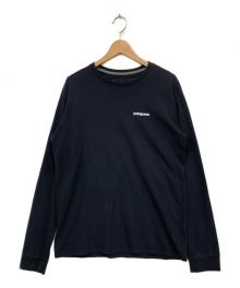 Patagonia（パタゴニア）の古着「ロングスリーブTシャツ」｜ネイビー