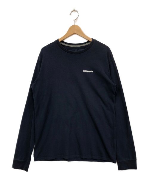 Patagonia（パタゴニア）Patagonia (パタゴニア) ロングスリーブTシャツ ネイビー サイズ:Sの古着・服飾アイテム