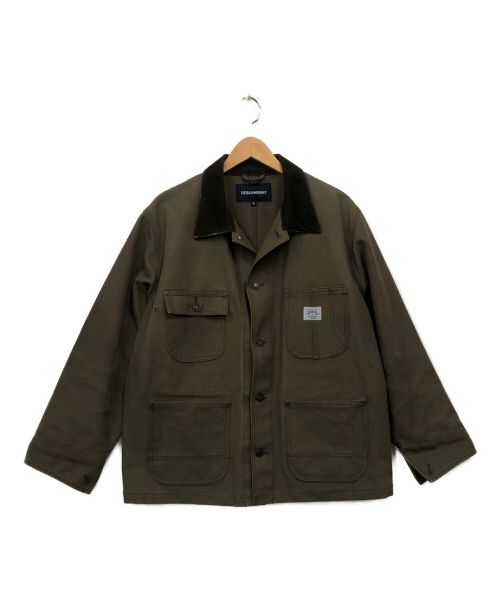 DESCENDANT（ディセンダント）DESCENDANT (ディセンダント) MFG CHORE JACKET ブラウン サイズ:2の古着・服飾アイテム