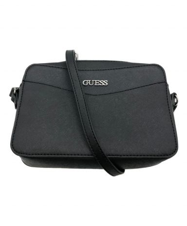 【中古・古着通販】GUESS (ゲス) ショルダーバッグ ブラック 