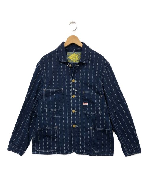 TCB jeans（ティーシービー ジーンズ）TCB jeans (ティーシービー ジーンズ) カバーオール ブルー サイズ:36の古着・服飾アイテム