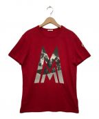 MONCLERモンクレール）の古着「Tシャツ」｜レッド