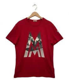 MONCLER（モンクレール）の古着「Tシャツ」｜レッド