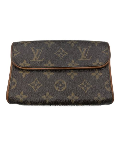 LOUIS VUITTON（ルイ ヴィトン）LOUIS VUITTON (ルイ ヴィトン) ウエストポーチ ブラウンの古着・服飾アイテム