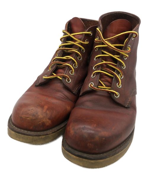 RED WING（レッドウィング）RED WING (レッドウィング) レースアップブーツ ブラウン サイズ:8 1/2 Dの古着・服飾アイテム