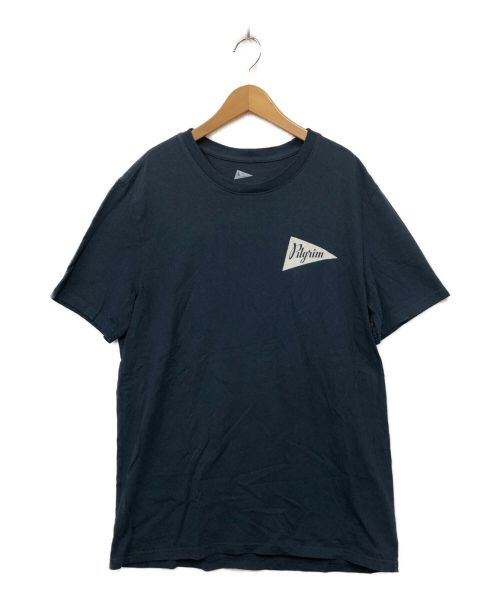 BEAMS × PILGRIM（ビームス×ピルグリム）BEAMS × PILGRIM (ビームス×ピルグリム) Tシャツ ネイビー サイズ:Lの古着・服飾アイテム