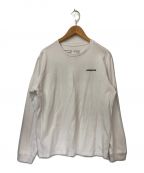 Patagoniaパタゴニア）の古着「ロングスリーブTシャツ」｜ホワイト