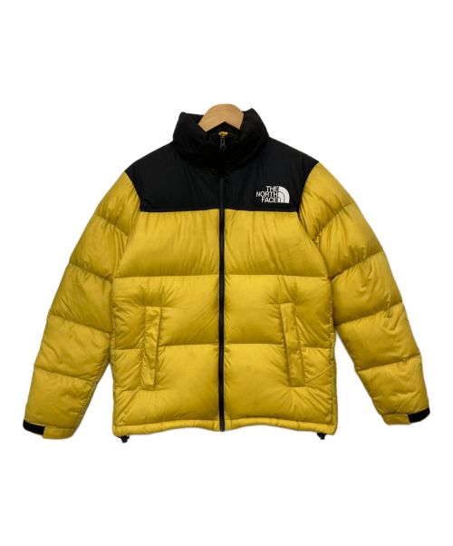 THE NORTH FACE（ザ ノース フェイス）THE NORTH FACE (ザ ノース フェイス) ダウンジャケット ブラック×イエロー サイズ:Lの古着・服飾アイテム