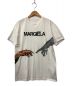 Maison Margiela（メゾンマルジェラ）の古着「Tシャツ」｜ホワイト