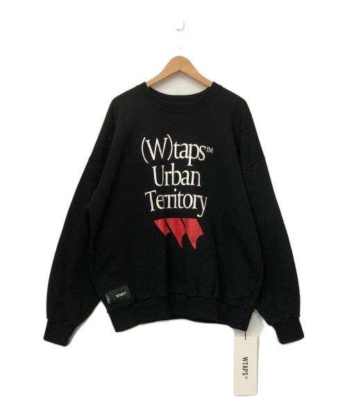 WTAPS（ダブルタップス）WTAPS (ダブルタップス) スウェット ブラック サイズ:3 未使用品の古着・服飾アイテム