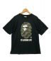 BAPE BY A BATHING APE（ベイプバイアベイシングエイプ）の古着「Tシャツ」｜ブラック