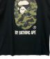 中古・古着 BAPE BY A BATHING APE (ベイプバイアベイシングエイプ) Tシャツ ブラック サイズ:XL：5000円