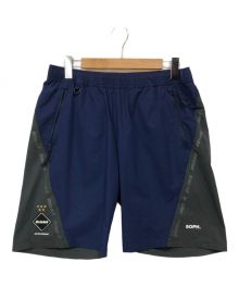 F.C.R.B.（エフシーアールビー）の古着「4WAY STRETCH SLASH SHORTS」｜ネイビー