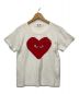 PLAY COMME des GARCONS（プレイ コムデギャルソン）の古着「Tシャツ」｜ホワイト