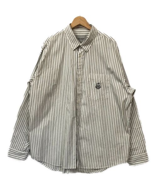 CarHartt（カーハート）CarHartt (カーハート) ロングスリーブライナスシャツ ホワイト サイズ:XLの古着・服飾アイテム