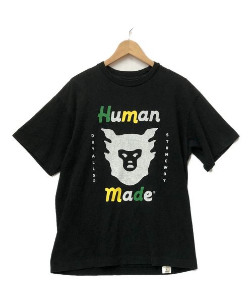 HUMAN MADE（ヒューマンメイド）HUMAN MADE (ヒューマンメイド) Tシャツ ブラック サイズ:Lの古着・服飾アイテム