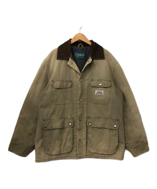 Carter's（カーターズ）Carter's (カーターズ) ワークジャケット ベージュ サイズ:42の古着・服飾アイテム