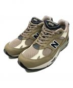 NEW BALANCEニューバランス）の古着「スニーカー」｜カーキ×ホワイト